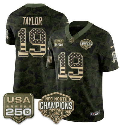 Chicago Bears 2026 Salute to Service Edition Vapor Jersey - Stitched (2)