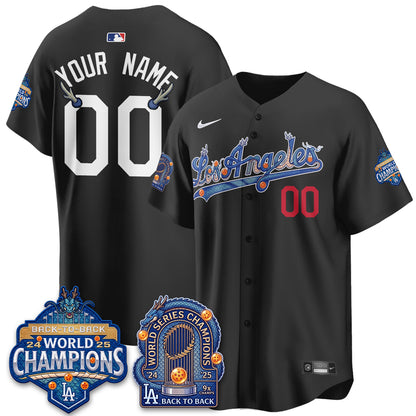 Los Angeles Dodgers x DB Night 2026 Vapor Custom Jersey - Stitched