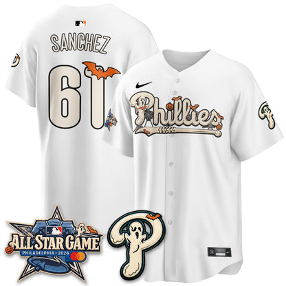 Philadelphia Phillies Halloween 2026 Vapor Limited Jersey - Stitched