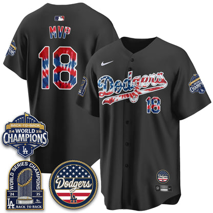 Los Angeles Dodgers Americana 2026 Vapor Limited Jersey - Stitched