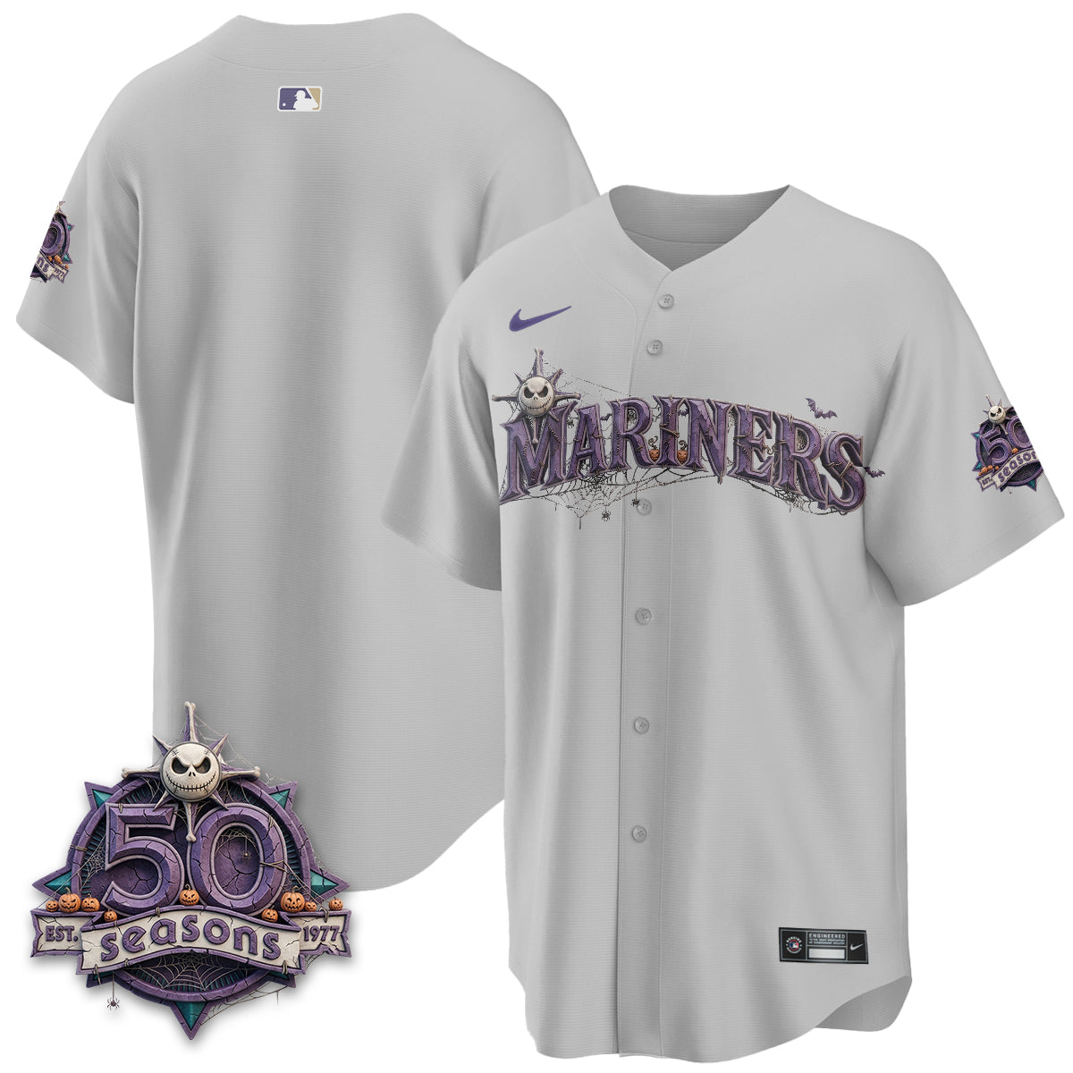 Seattle Mariners Nightmare Edition Vapor Limited Jersey - Printed
