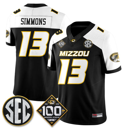 Missouri Tigers 100th Anniversary of Memorial Stadium Vapor Jersey - Stitched