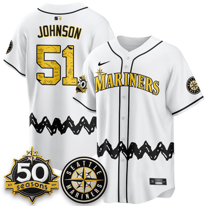 Seattle Mariners x P-Nuts Vapor Limited Jersey - Stitched