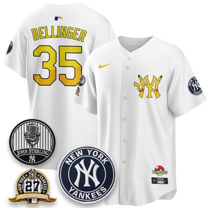 New York Yankees x PKM Cartoon Limited Jersey -  Stitched