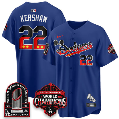 Los Angeles Dodgers x Mouse Vapor Limited Jersey- Stitched