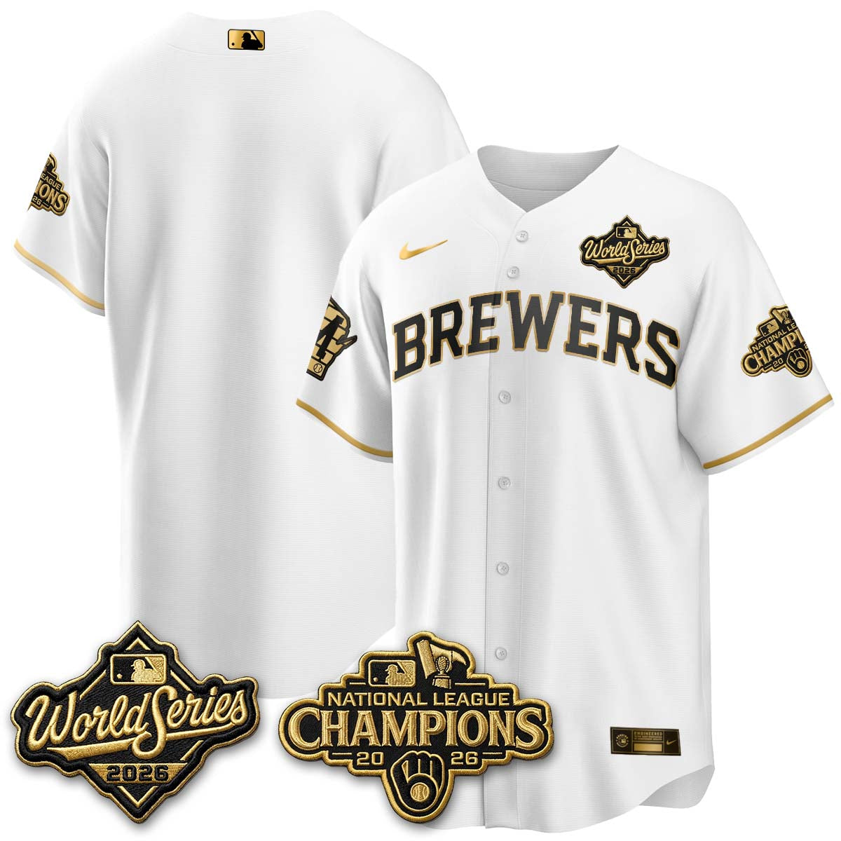 MIL 2026 NL Champions Vapor Jersey - Stitched - NQD
