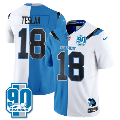 Detroit Lions Rivalries Split Edition Vapor Jersey - Stitched