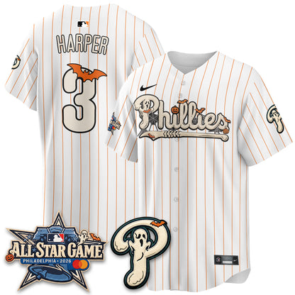 Philadelphia Phillies Halloween 2026 Vapor Limited Jersey - Stitched