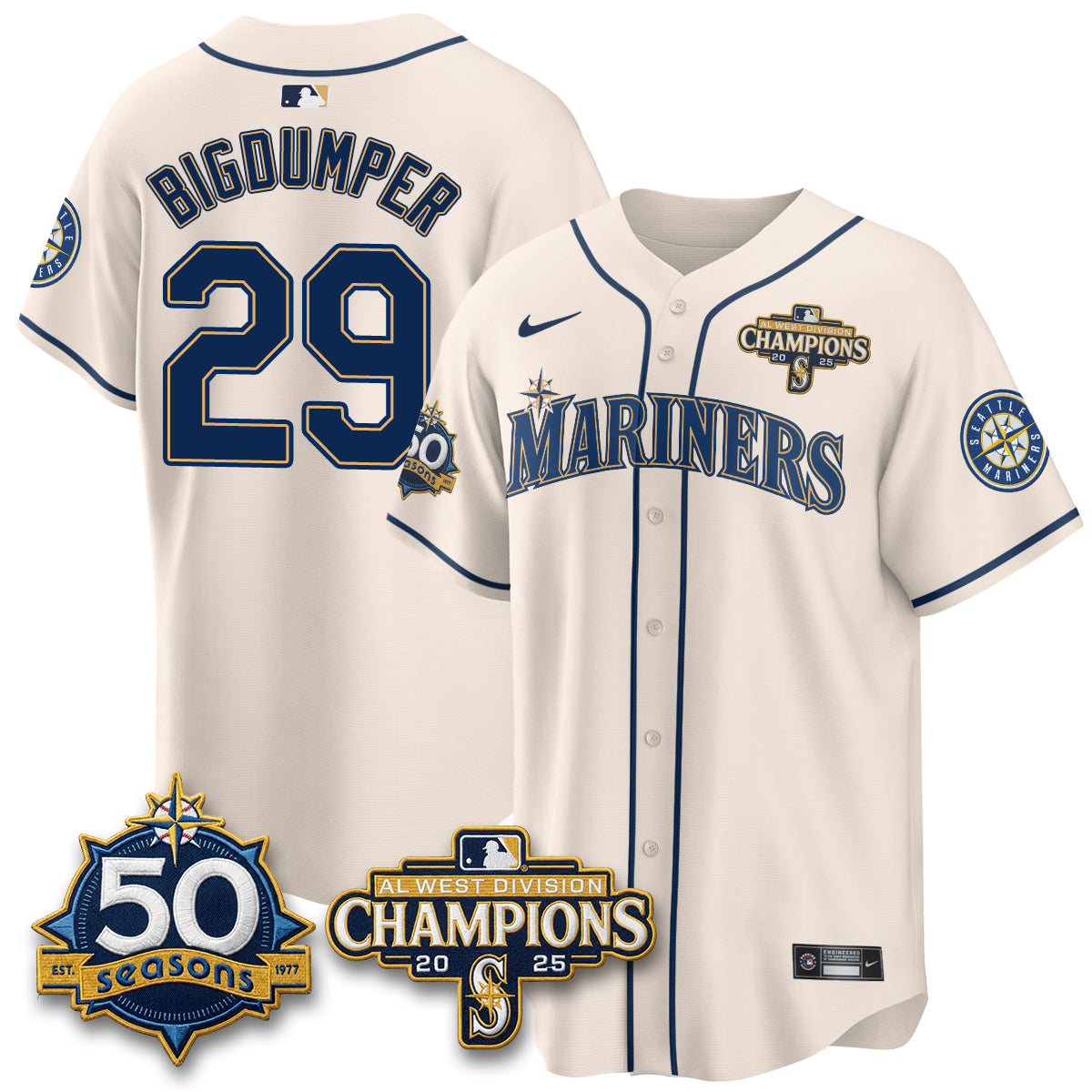 SEA Vapor Premier Limited  Steelheads Jersey - 50th Anniversary - Stitched