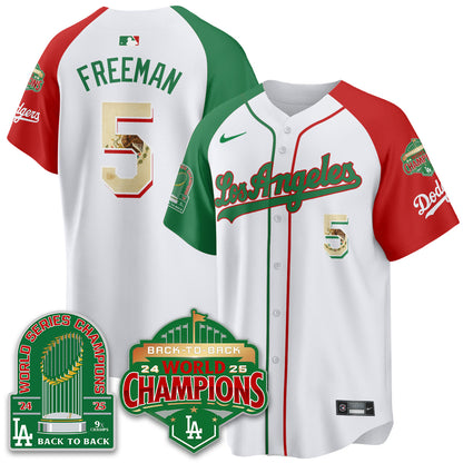 LAD Mexico Vapor Limited Jersey - 9x & B2B Champs - Stitched