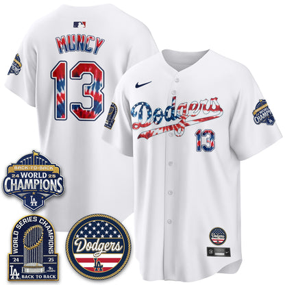 Los Angeles Dodgers Americana 2026 Vapor Limited Jersey - Stitched