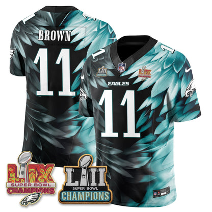 Philadelphia Eagles Fangear Edition Vapor Jersey - Stitched