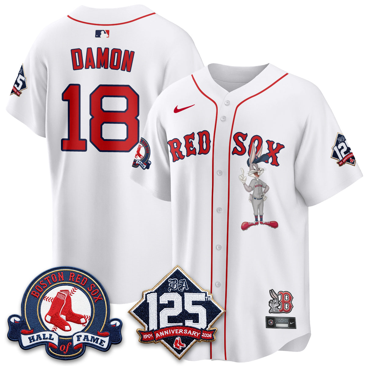 Boston Red Sox x Bunny Vapor Premier Limited Jersey - Stitched