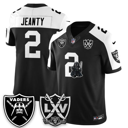 Las Vegas Raiders x Dark Lord Edition Vapor Jersey - Stitched
