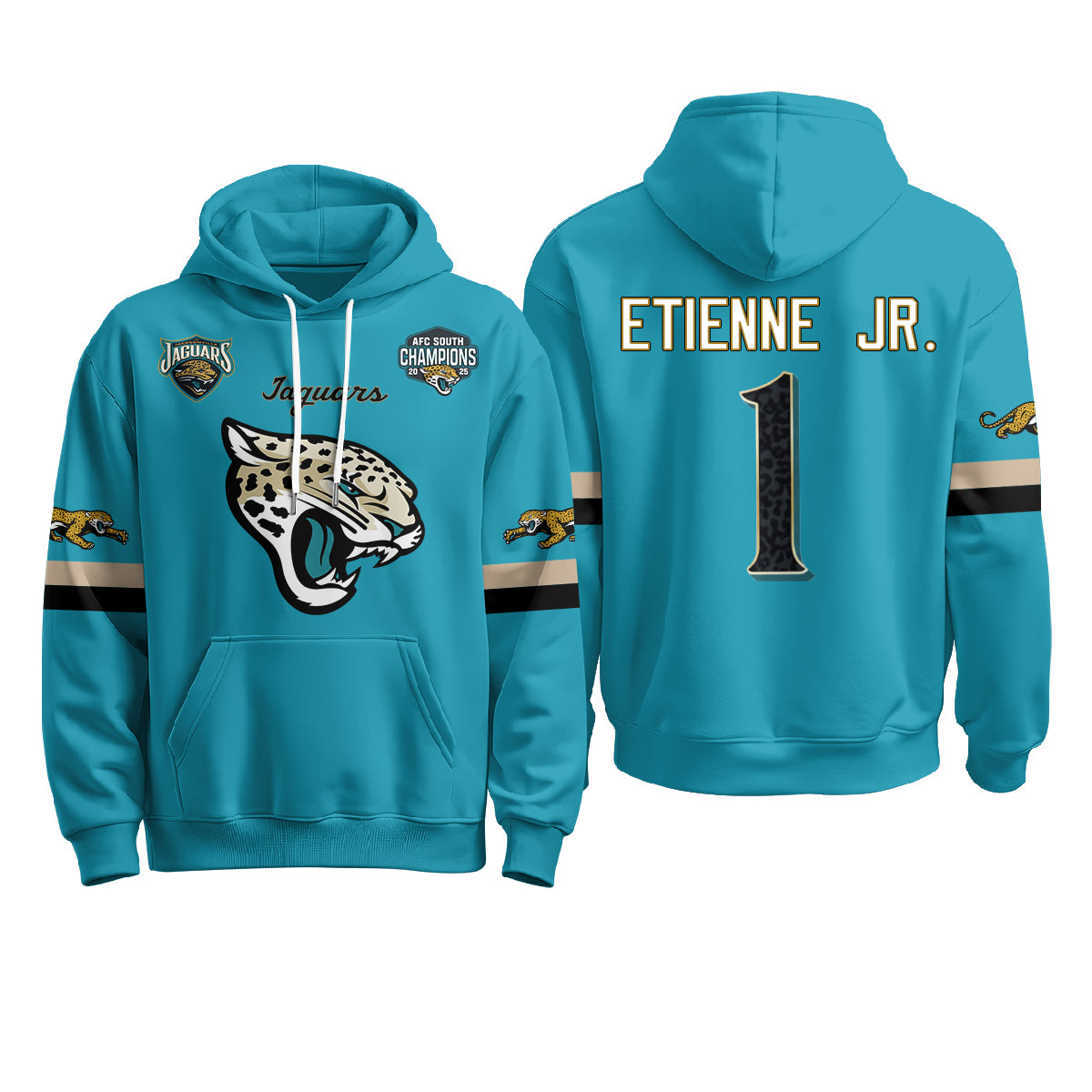 Jacksonville Jaguars 2026 Rivalries Fleece Hoodie - Printed
