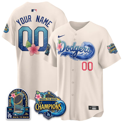 Los Angeles Dodgers AANHPI Heritage Month Vapor Limited Custom Jersey - All Stitched