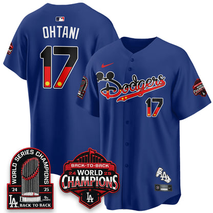 Los Angeles Dodgers x Mouse Vapor Limited Jersey- Stitched