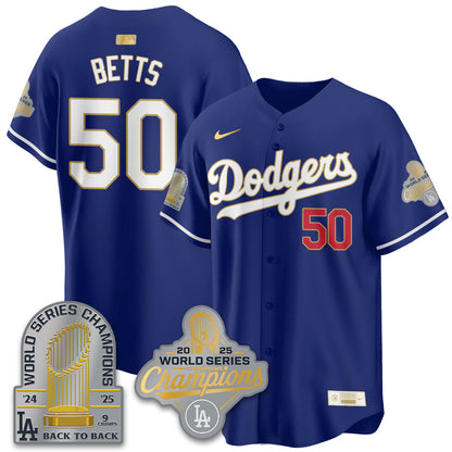 LAD Gold Collection Welcome No.29 Black Gold Jersey - Stitched