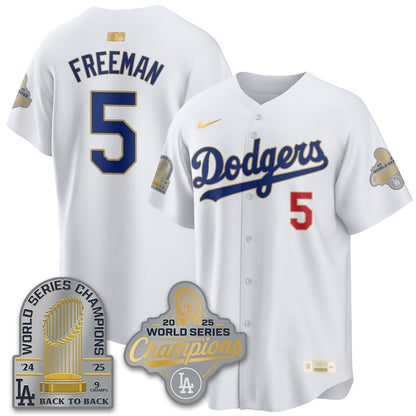LAD Gold Collection Welcome No.29 Black Gold Jersey - Stitched