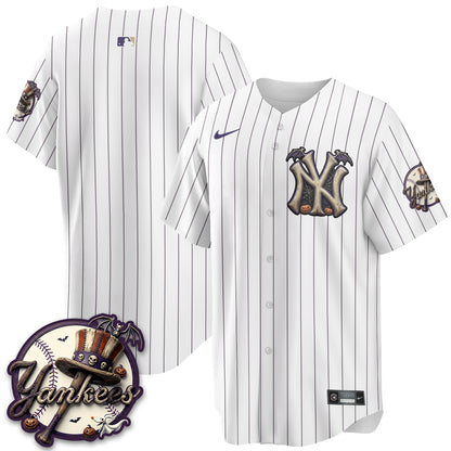 New York Yankees Nightmare Edition Vapor Jersey - Printed