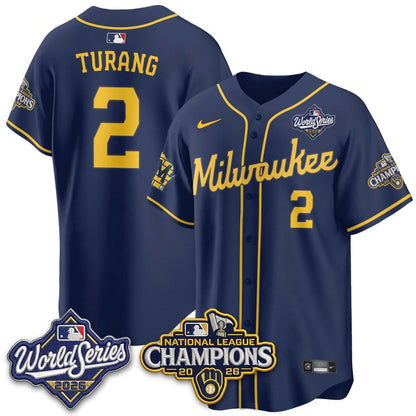 MIL 2026 NL Champions Vapor Jersey - Stitched - NQD