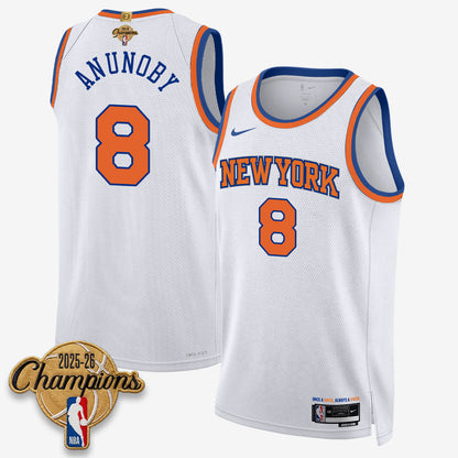 New York Knicks 2026 Basketball Champions Vapor Jersey V2- Stitched