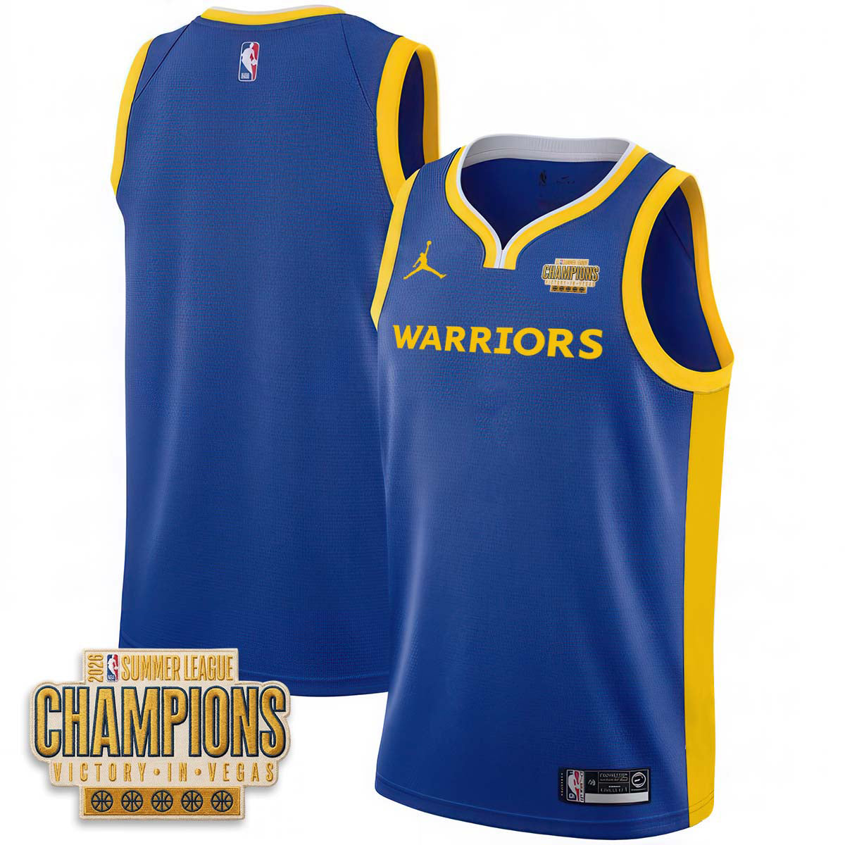 Golden State Warriors 2026 Summer League Vapor Jersey - Stitched