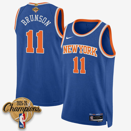 New York Knicks 2026 Basketball Champions Vapor Jersey V2- Stitched