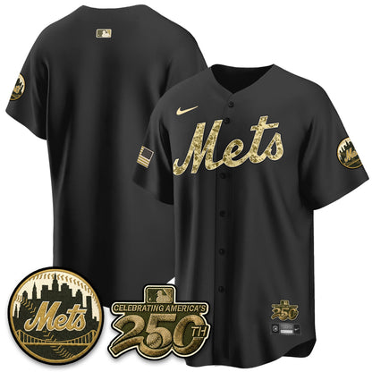NYM Armed Forces Day Vapor Premier Limited Jersey - All Stitched V2