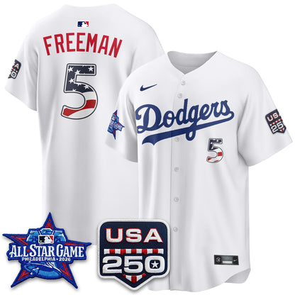 Los Angeles Dodgers 2026 All Star Edition Vapor Jersey- Stitched