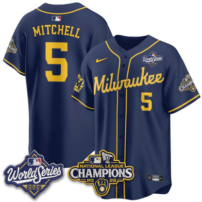 MIL 2026 NL Champions Vapor Jersey - Stitched - NQD