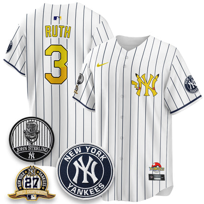 New York Yankees x PKM Cartoon Limited Jersey -  Stitched
