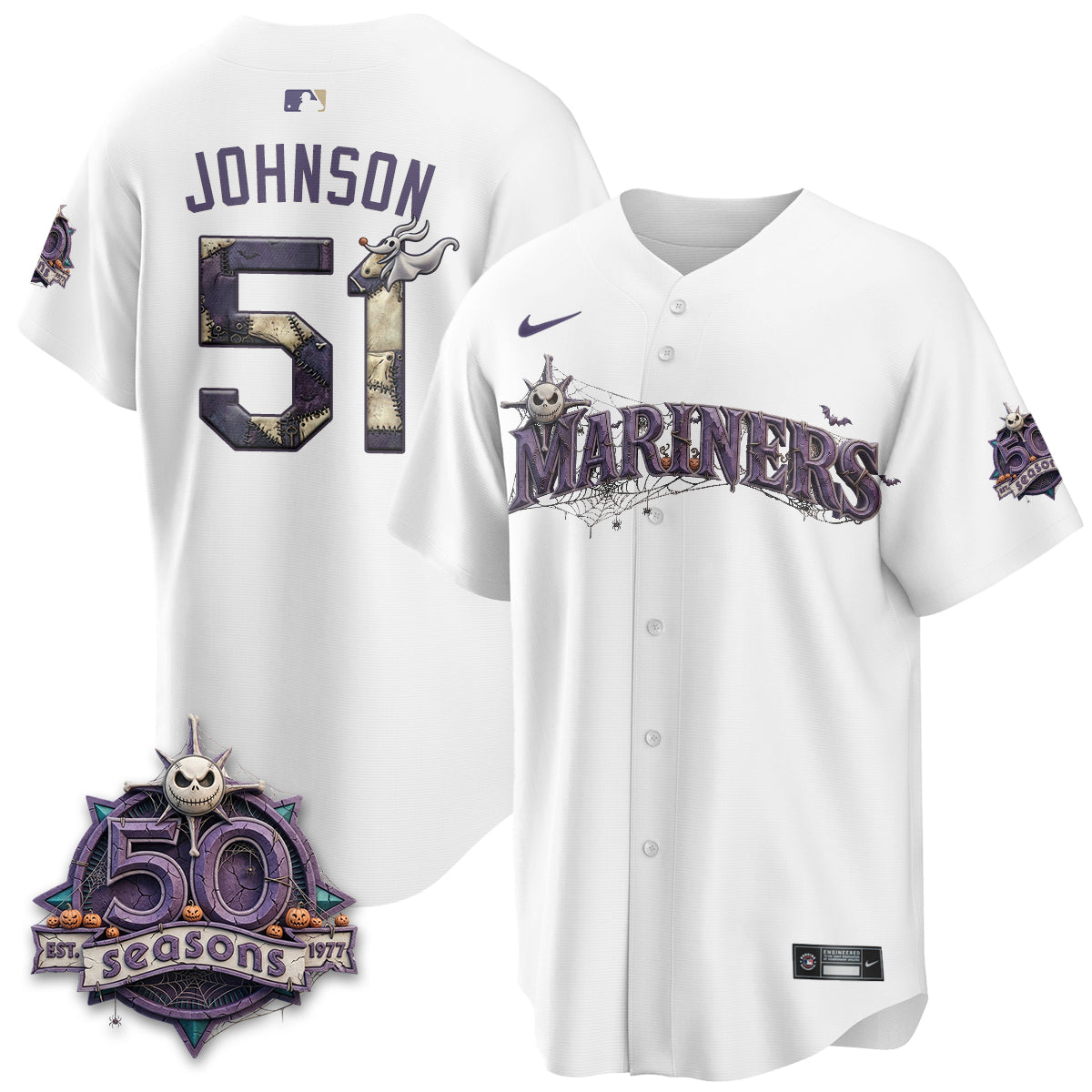 Seattle Mariners Nightmare Edition Vapor Limited Jersey - Printed