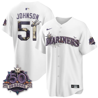 Seattle Mariners Nightmare Edition Vapor Limited Jersey - Printed