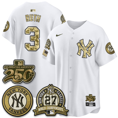 New York Yankees Salute to Service 2026 Vapor Limited Jersey - Stitched
