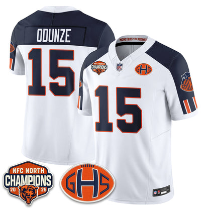 Chicago Bears 2026 Rivalries Split Edition Vapor Jersey - Stitched