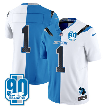 Detroit Lions Rivalries Split Edition Vapor Jersey - Stitched