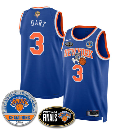 New York Knicks 2026 NBA Eastern Conference Champions x Bunny Vapor Jersey - Stitched