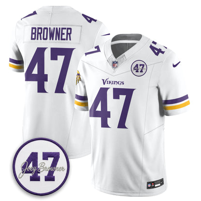 MIN Joey Browner Thank You For Memories - 1960 – 2026 Football Vapor Limited Jersey - Stitched