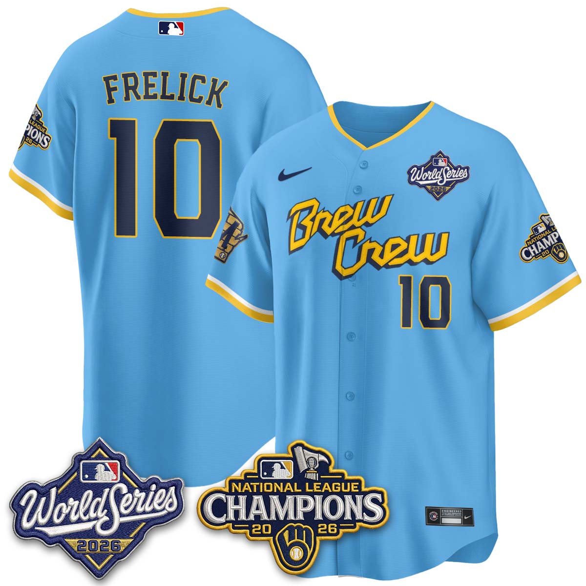 MIL 2026 NL Champions Vapor Jersey - Stitched - NQD