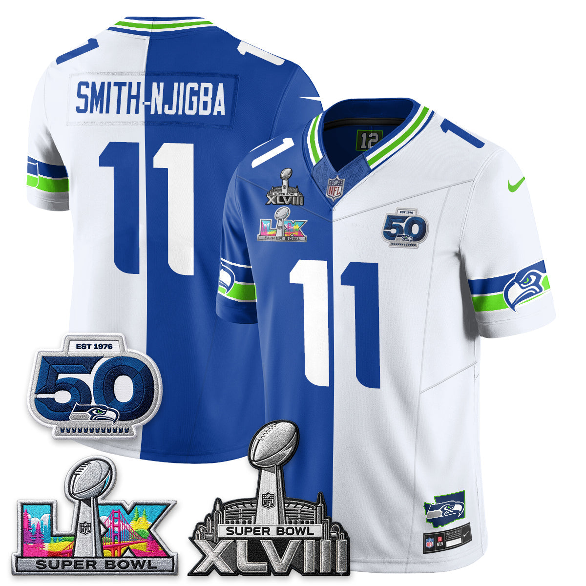 SEA SB LX Champs Split Edition Vapor Jersey - Stitch-NQD