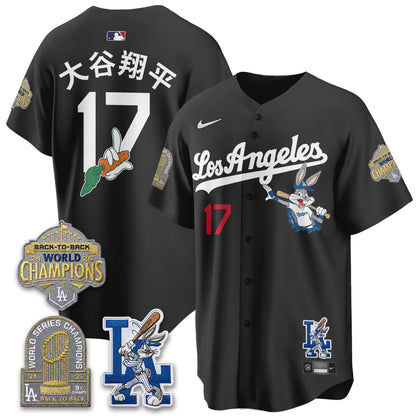 Los Angeles Dodgers Bunny Vapor Limited Jersey - All Stitched