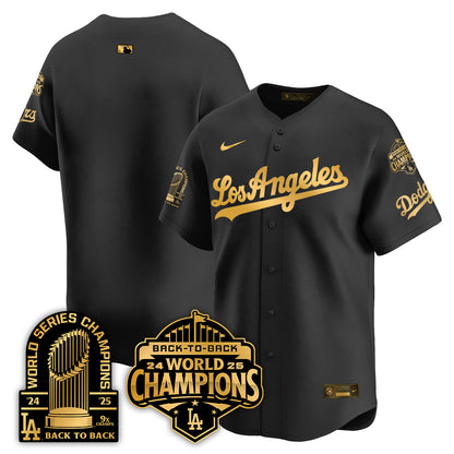 LAD Gold Collection Vapor Limited Jersey - 9x & B2B Champs - All Stitched
