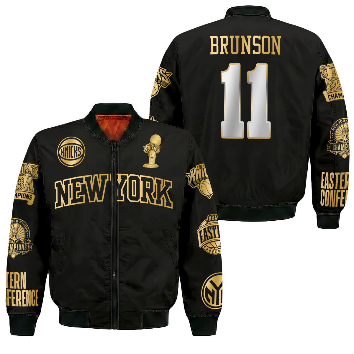 New York Knicks 2026 NBA Finals Champions Limited Edition Bomber Jacket - Printed