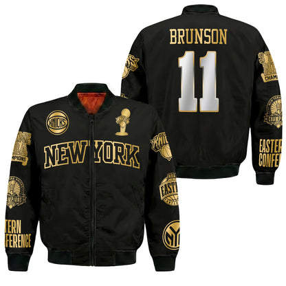 New York Knicks 2026 NBA Finals Champions Limited Edition Bomber Jacket - Printed