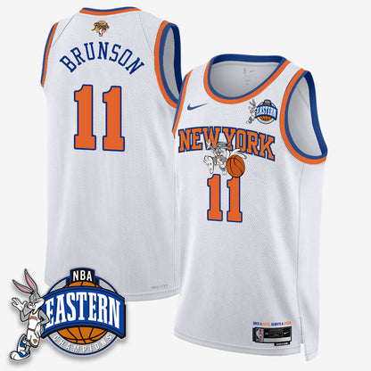 New York Knicks 2026 NBA Finals x Bunny Vapor Jersey - Stitched