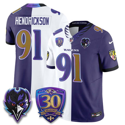 Baltimore Ravens The Next Flight Split Vapor Jersey - Stitched