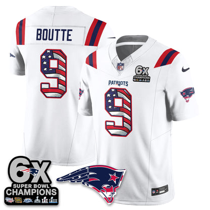 New England Patriots America Edition Vapor Jersey V2- Stitched