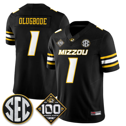 Missouri Tigers 100th Anniversary of Memorial Stadium Vapor Jersey - Stitched