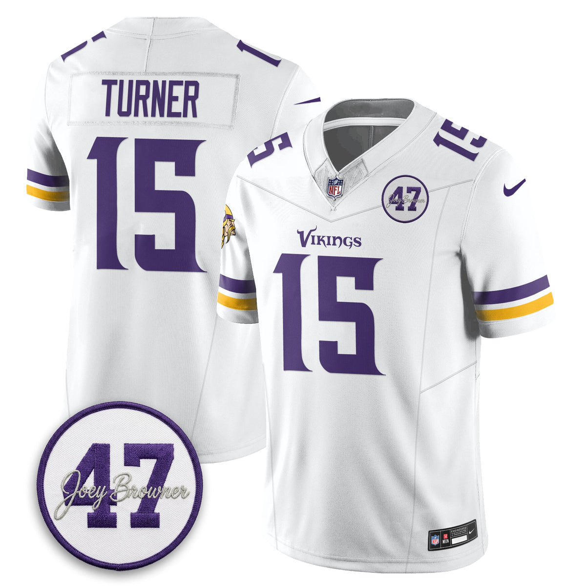MIN Joey Browner Thank You For Memories - 1960 – 2026 Football Vapor Limited Jersey - Stitched